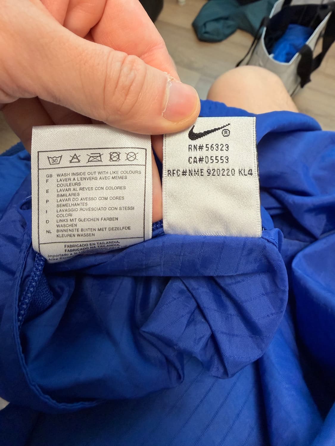 파리생제르망 97-98 리버시블 트레이닝탑 L사이즈 상품이미지7