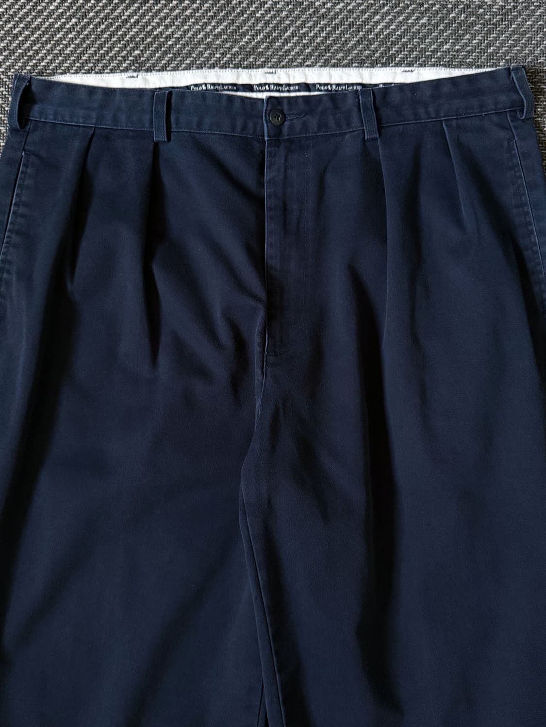 (38) 90s USA 폴로 랄프로렌 앤드류 더블 플리츠 치노 팬츠 상품이미지2
