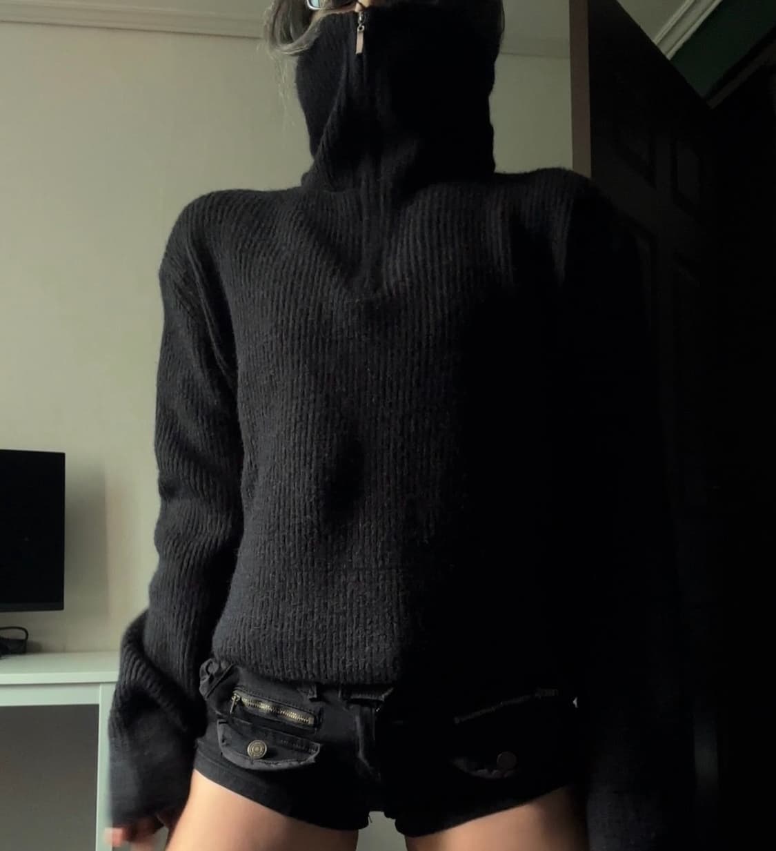 니트 반집업 상품이미지3