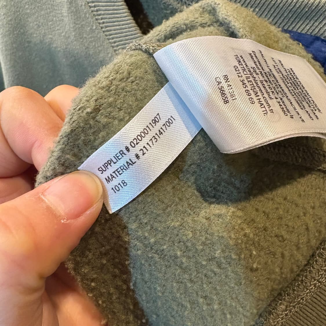 폴로 랄프로렌 호랑이 자수 스웻셔츠 상품이미지6