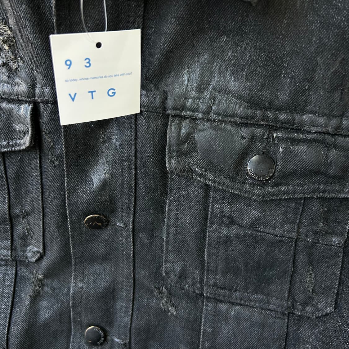 15249 - 디올 옴므 by 에디슬리먼 데님 자켓 상품이미지4