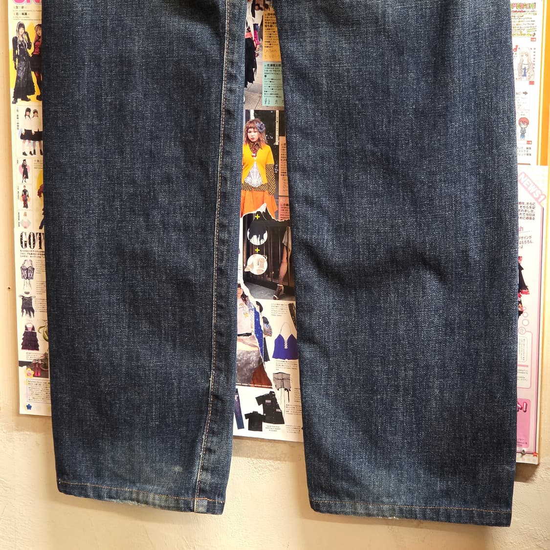 JPN 에드윈 505SX 셀비지 데님 팬츠 상품이미지4