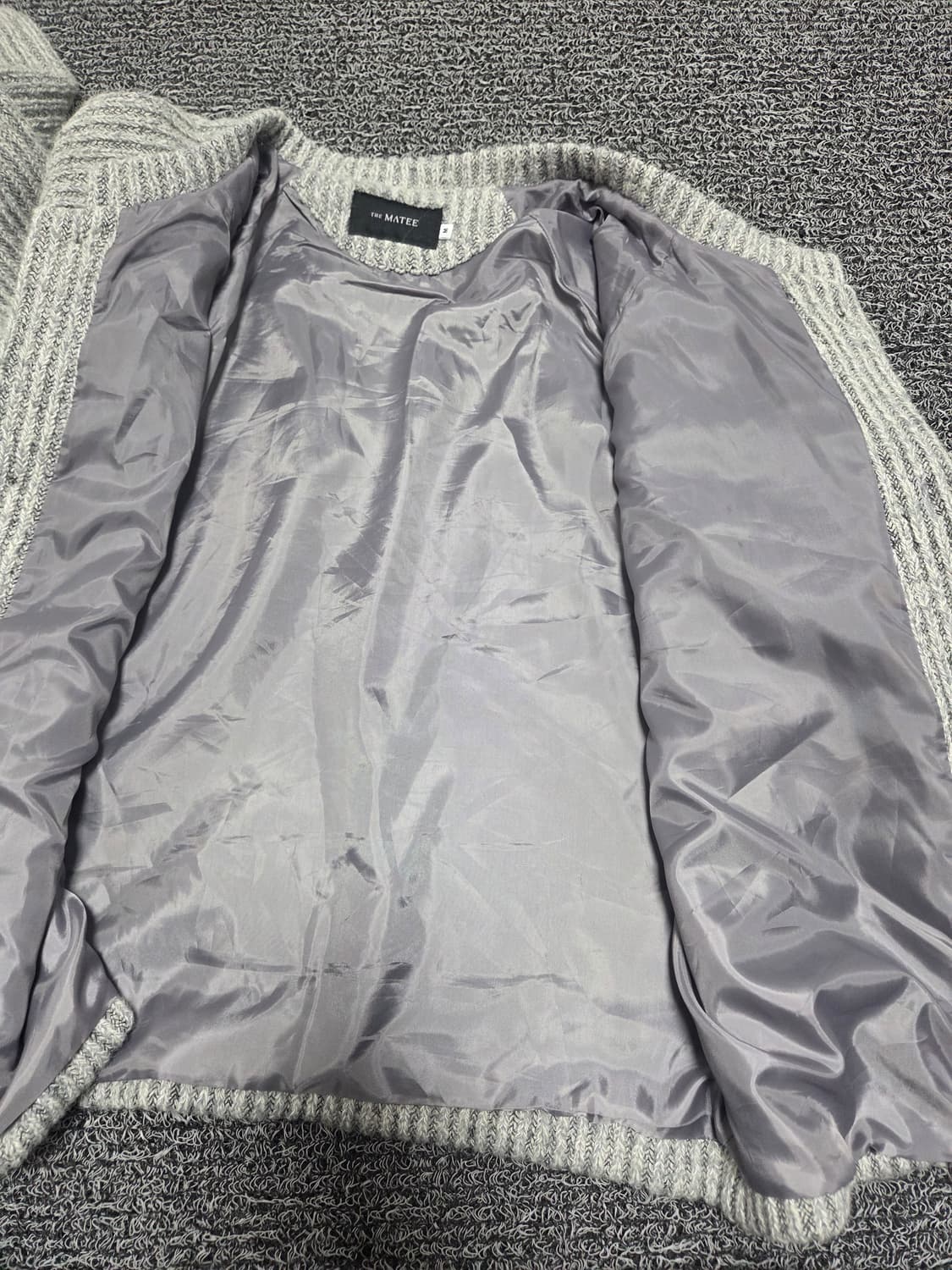 더마티 남성 하트 와펜가디건/M 상품이미지4