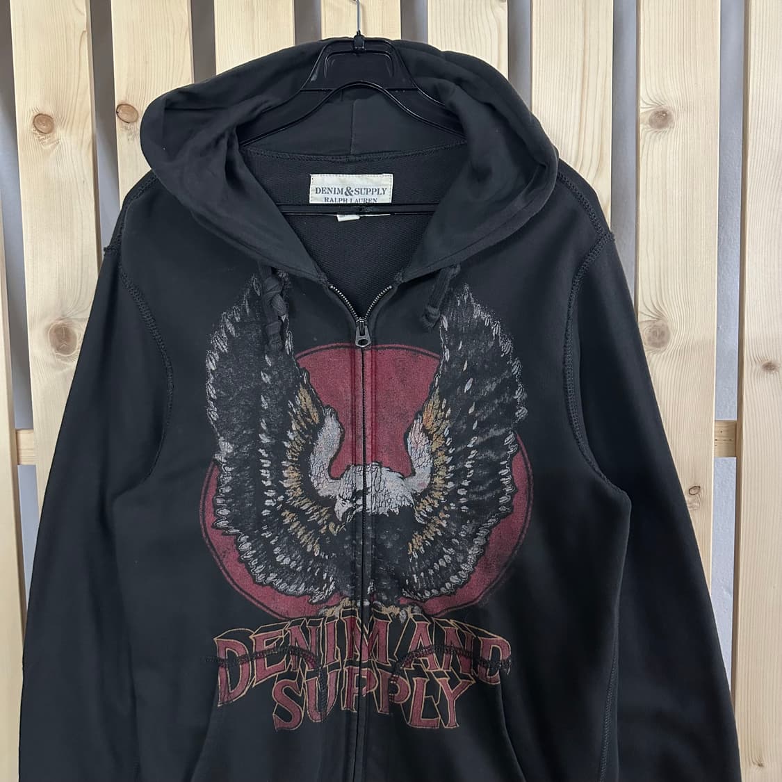 (M) 폴로 데님앤서플라이 후드집업 상품이미지4