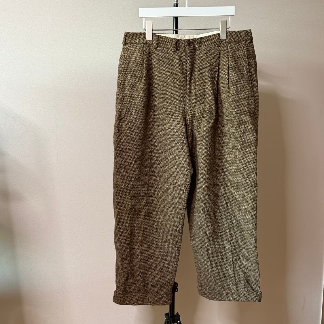 PAPAS 파파스 울 트위드 트라우저 상품이미지1