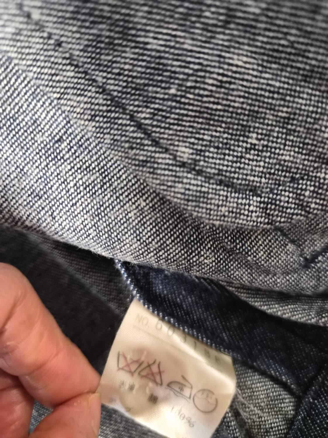 미스 앨리스(Miss ALICE) 자수&비즈 데님 크롭 자켓 상품이미지5