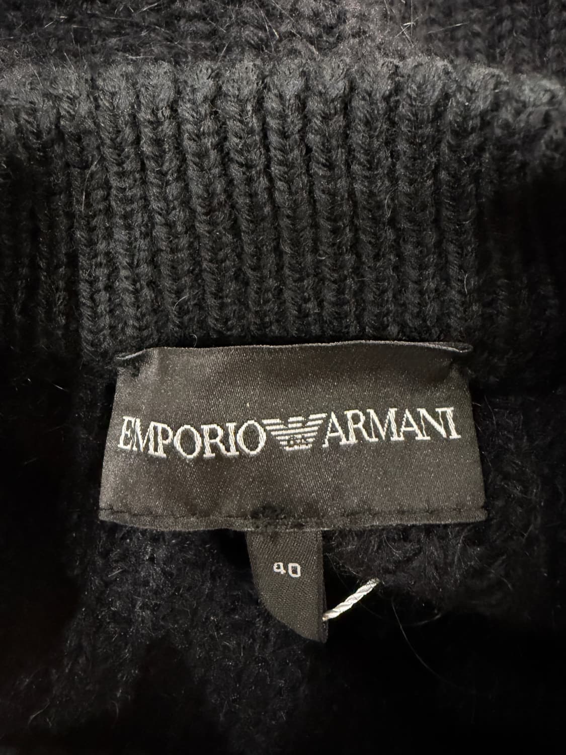 엠포리오 아르마니 사이드 슬릿 앙고라 니트 상품이미지6