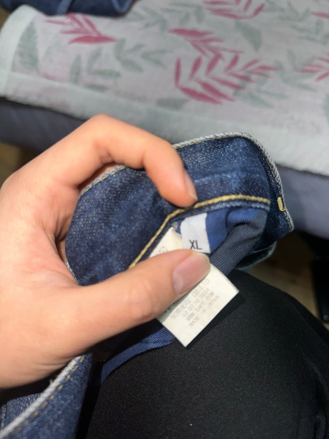 베이프 사루 데님팬츠 상품이미지8