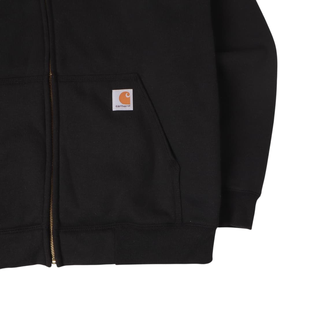 칼하트 k122 루즈 핏 블랙 후드집업 상품이미지3