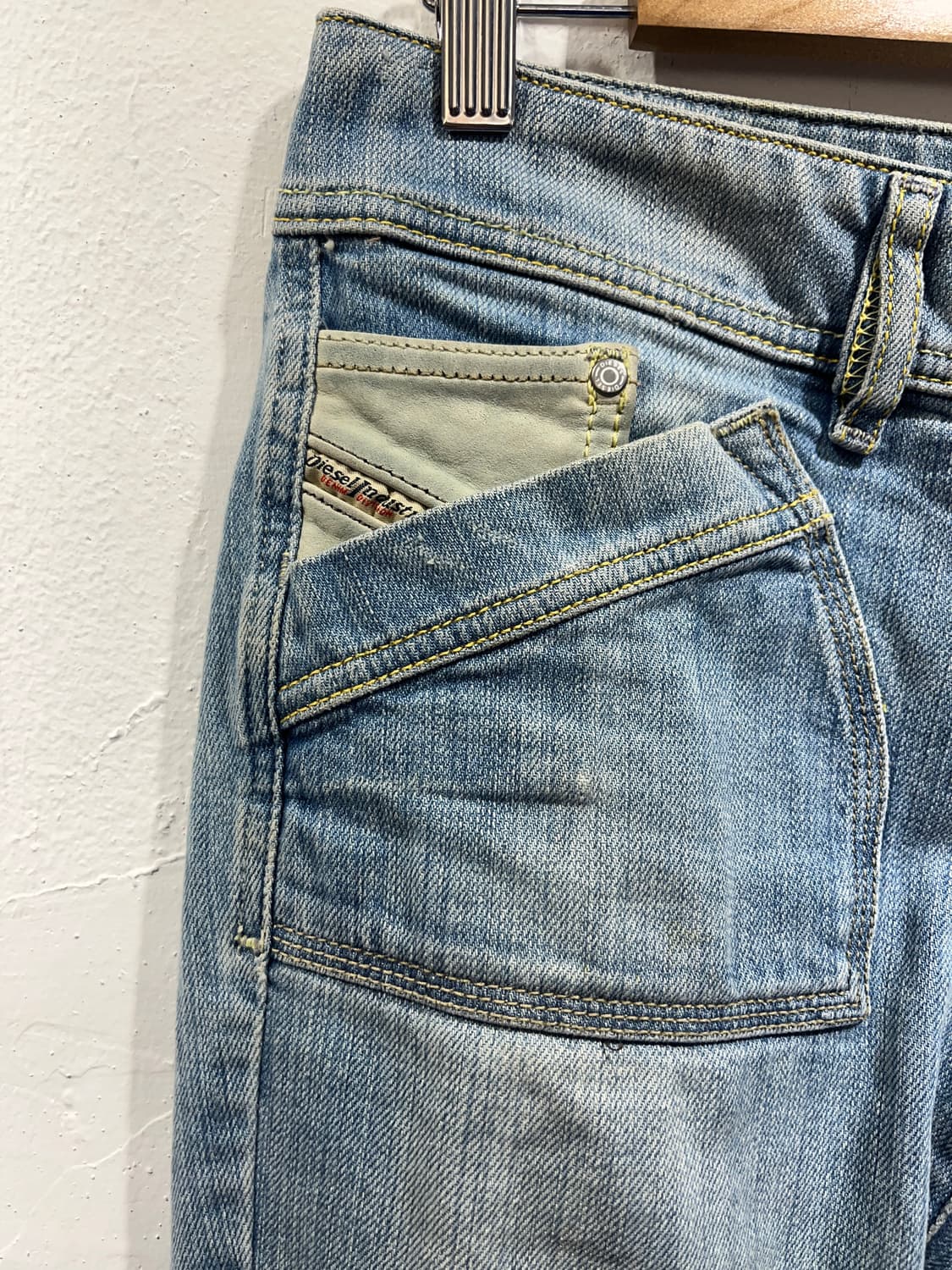 디젤 웨스턴 카프리 팬츠 상품이미지2