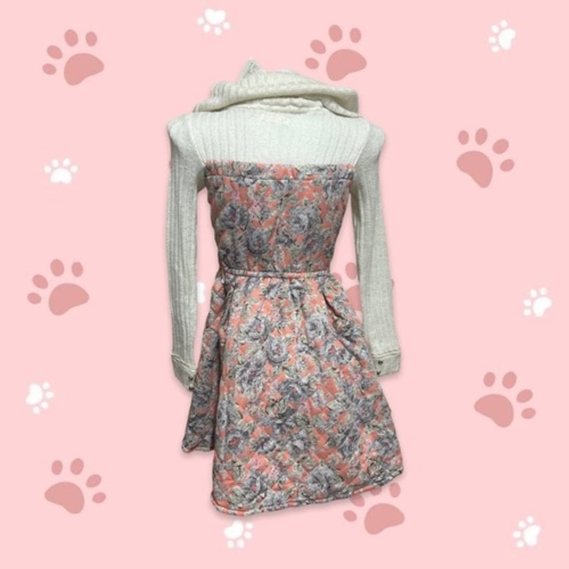 Liz lisa padding knited ops 상품이미지4