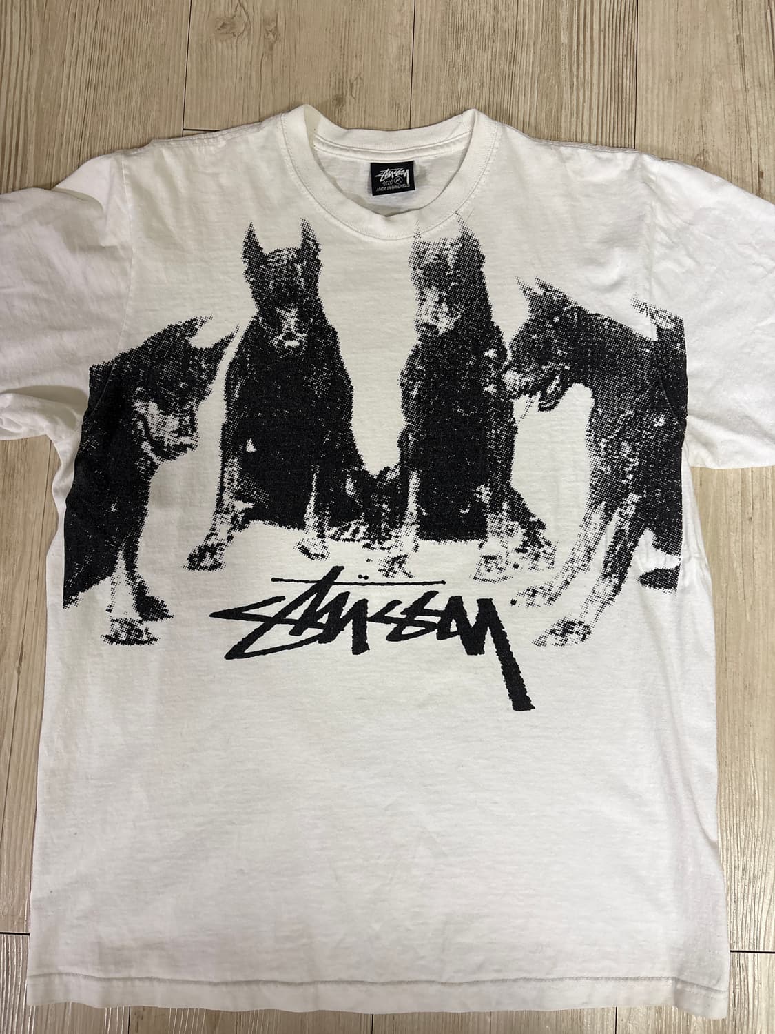 스투시 Stussy Doberman T-Shirt White 상품이미지2