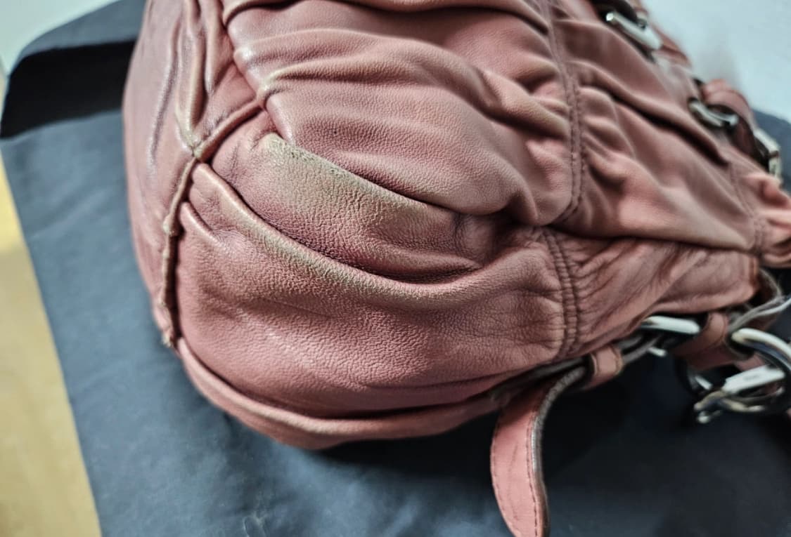 Prada Gaufre 프라다 고프레 레더백 핑크 상품이미지4