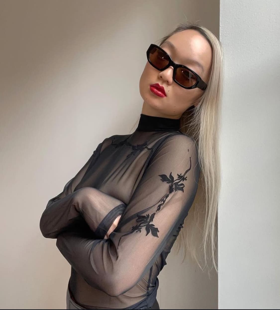 (당배)미스치프 메쉬 탑 상품이미지1