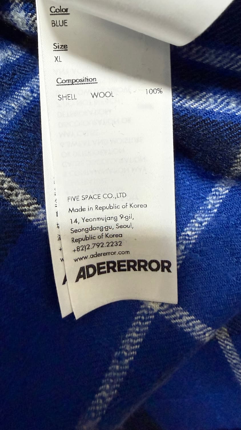 아더에러 로아셔츠 XL 상품이미지5
