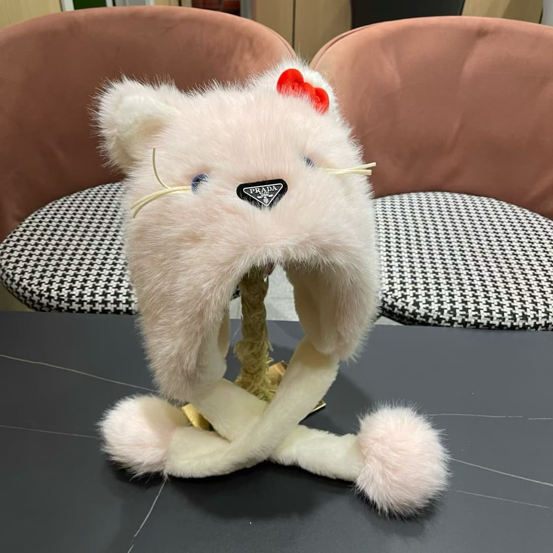 프라다  짜임 햇 4색 상품이미지4