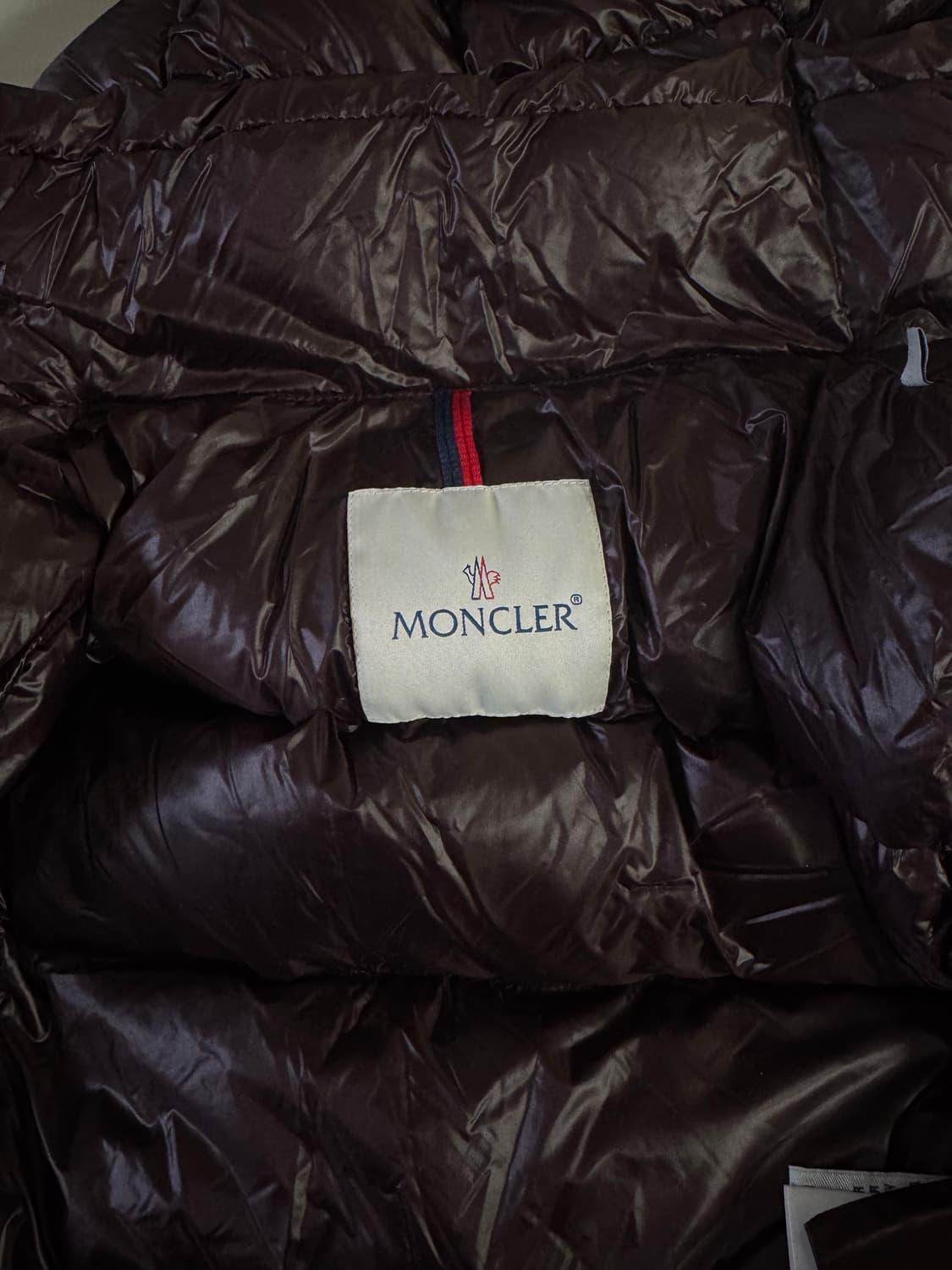 몽클레어 패딩 버건디 (여성) 상품이미지2