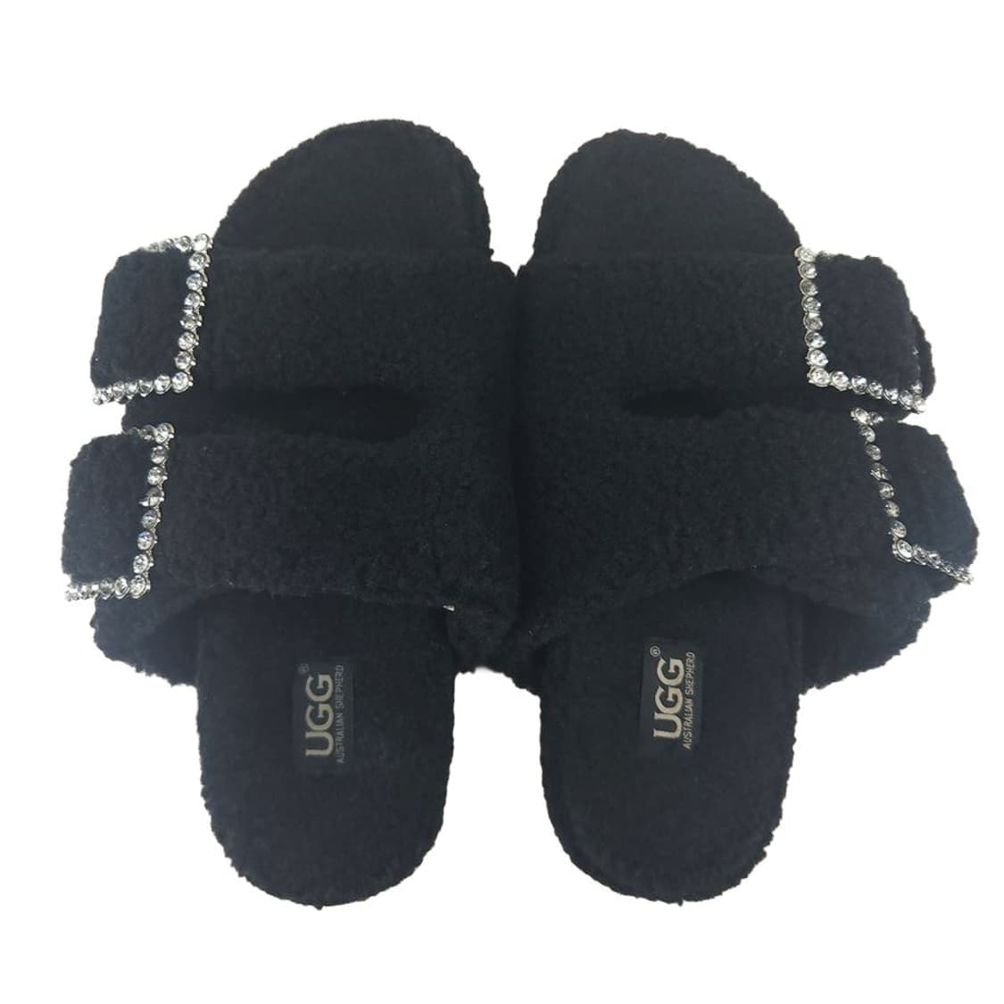 [38(240)]UGG 투웨이 버클 플리스 샌들[Y5C-147] 상품이미지7