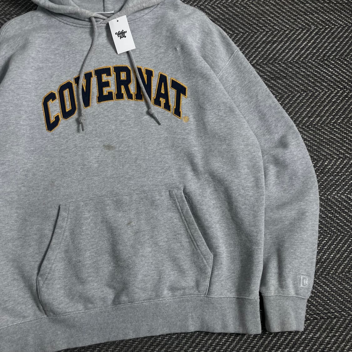 커버낫 빅로고 박시핏 후드 티셔츠o 3711 상품이미지2