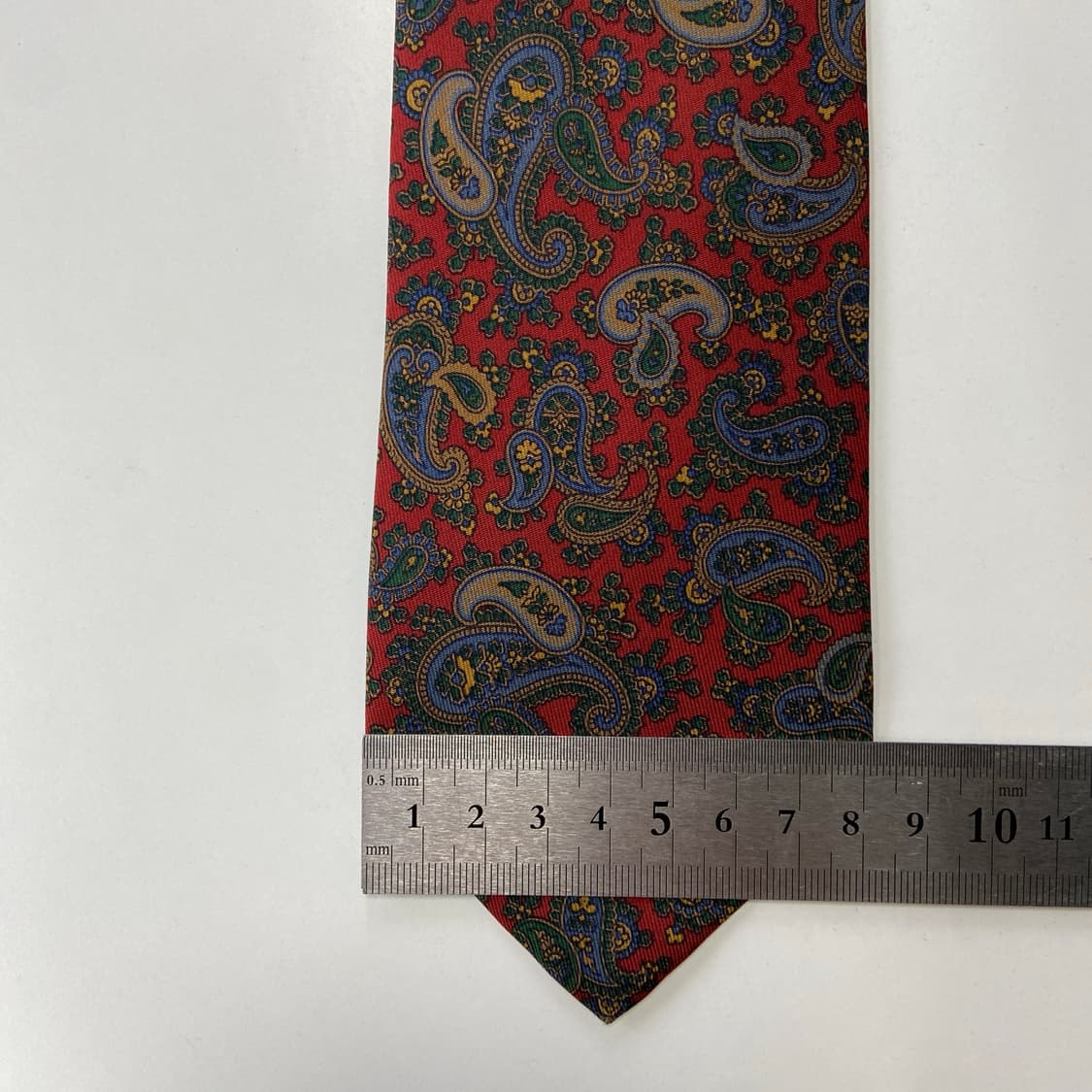 YSL 입생로랑 명품 정품 페이즐리 넥타이 8.2cm 상품이미지8