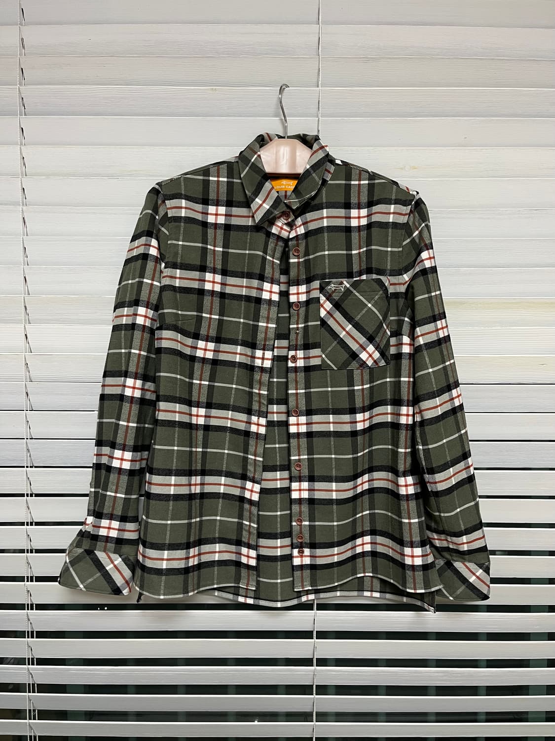 루이까스텔 겨울 체크 셔츠 상품이미지1