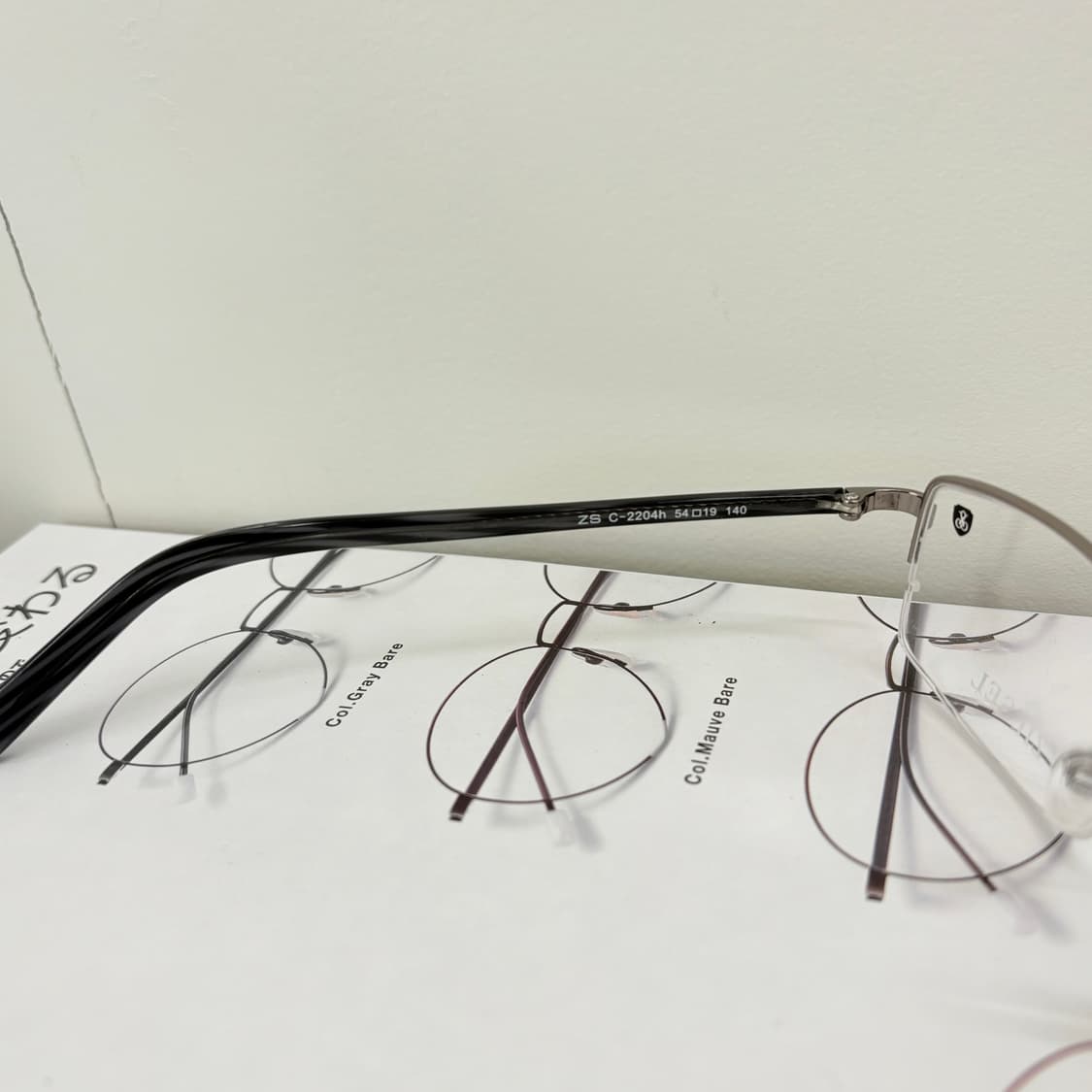 ZIESEL 반무테 빈티지 안경 상품이미지4
