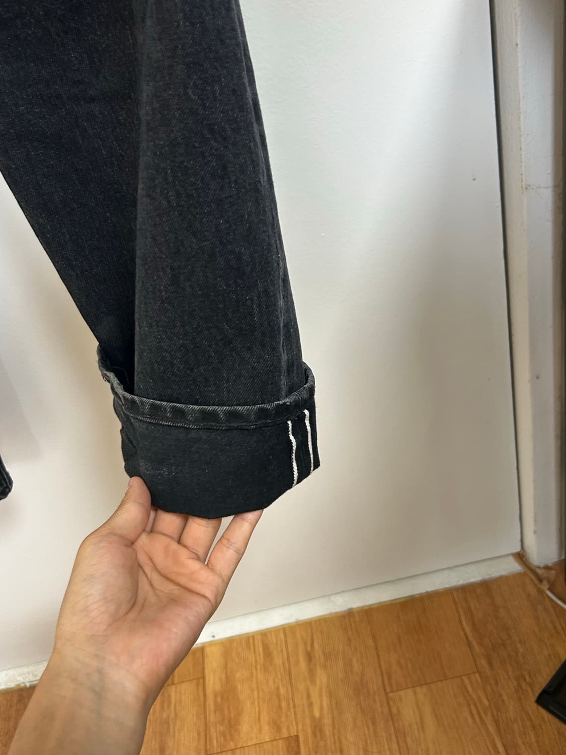 리바이스 블루탭 루즈핏마커진 블루　W31L32 상품이미지6