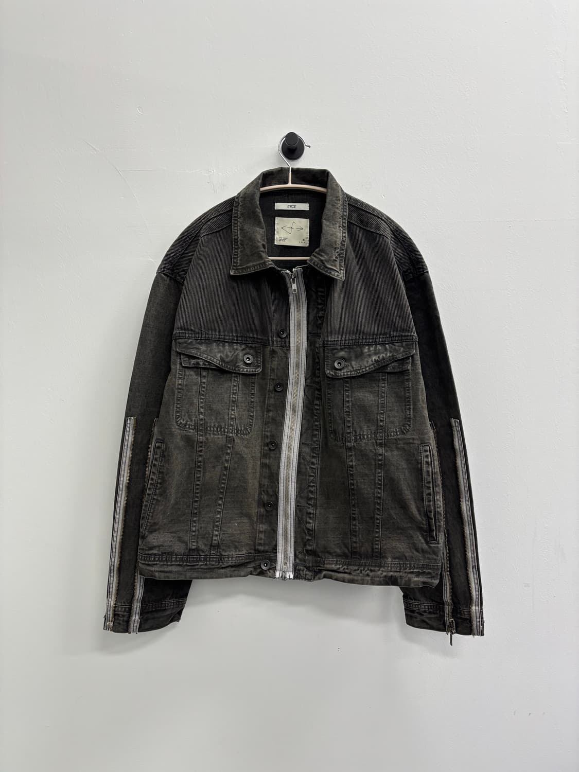 이티씨이 ETCE 다이드 지퍼 트러커 자켓 2.0 상품이미지2