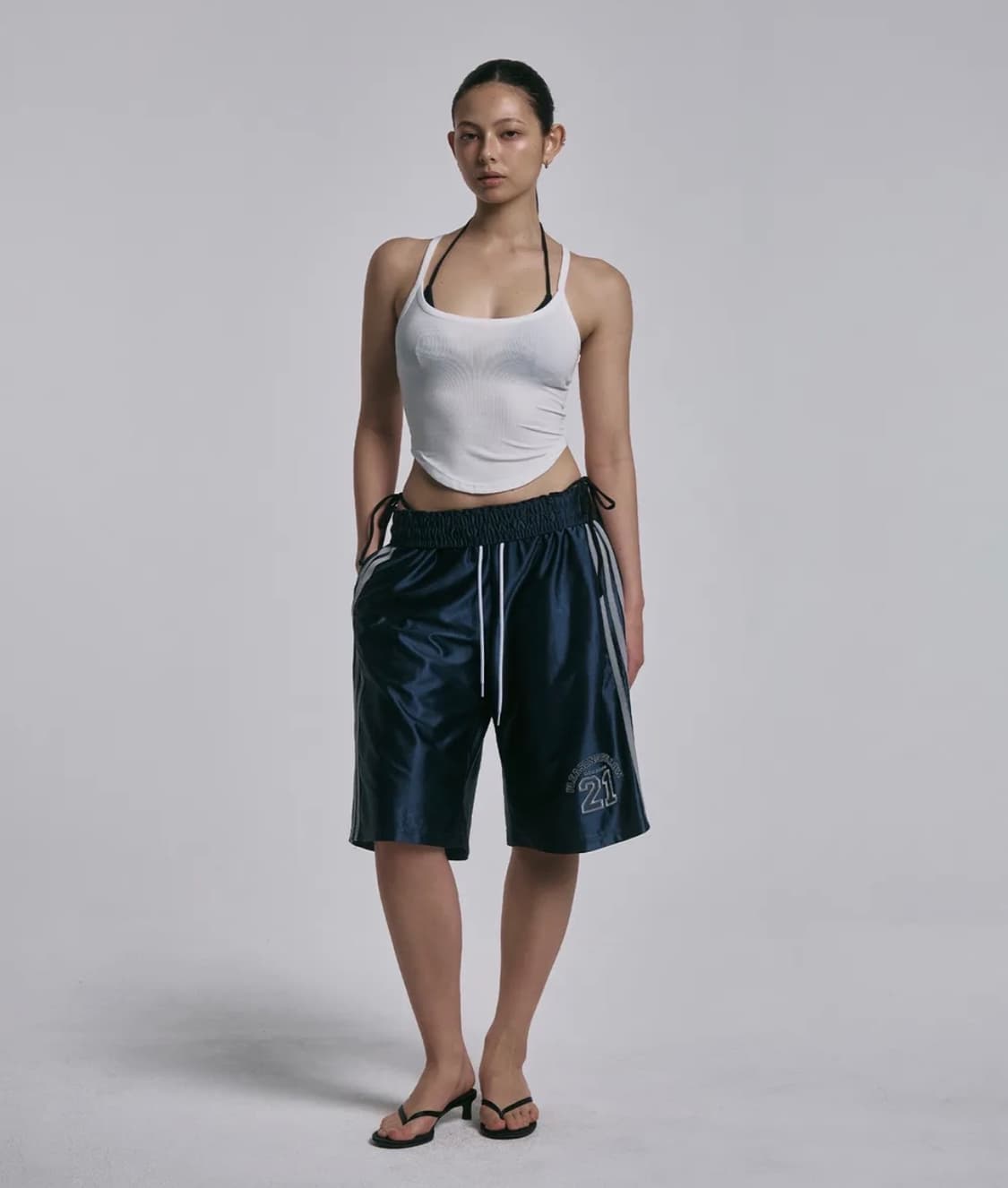 플노팔 Nova Jersey Basketball Pants [ Navy] 상품이미지2