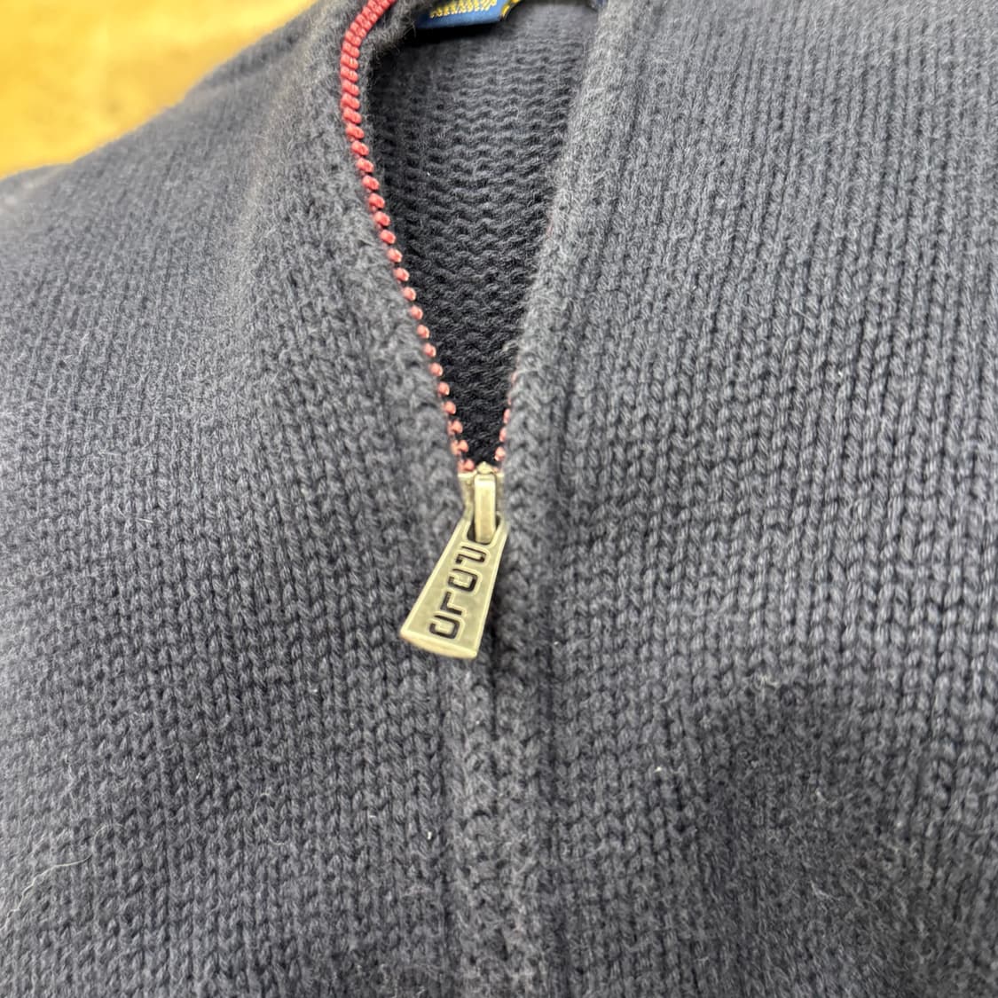 폴로 랄프로렌 네이비 니트 집업  상품이미지8