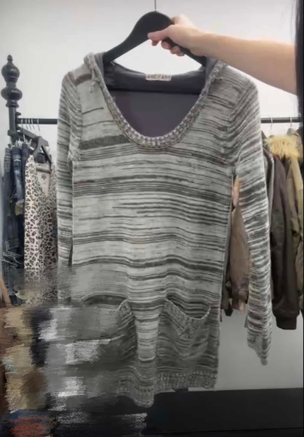 니트 원피스 일본빈티지 큐빈티지 모리걸 일녀 일본코디 상품이미지1