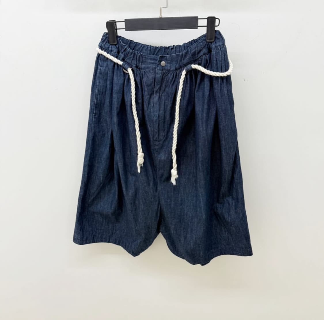 지에다 로프 버뮤다 데님 팬츠 상품이미지2
