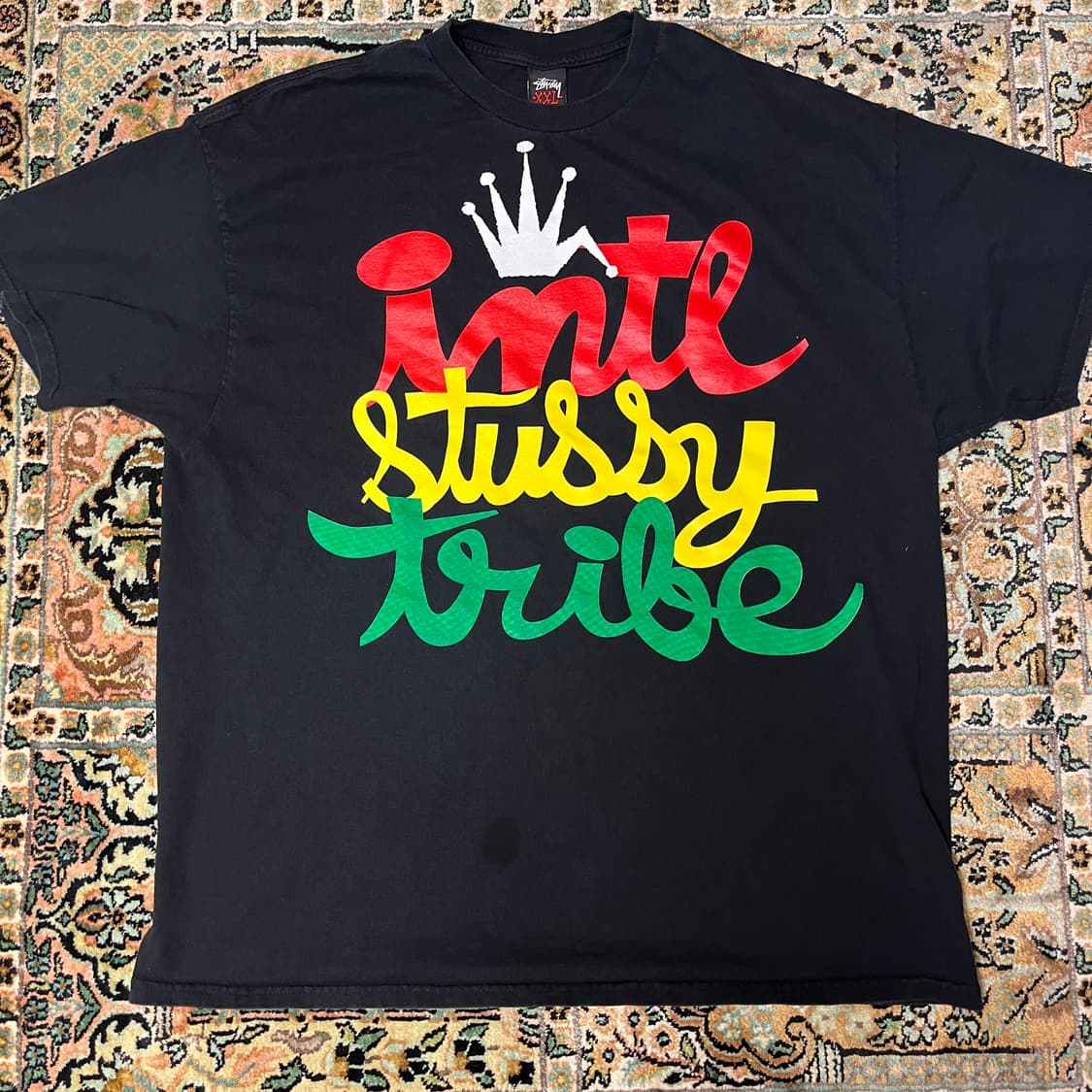 00s 올드 스투시 빈티지 트라이브 티셔츠 상품이미지1