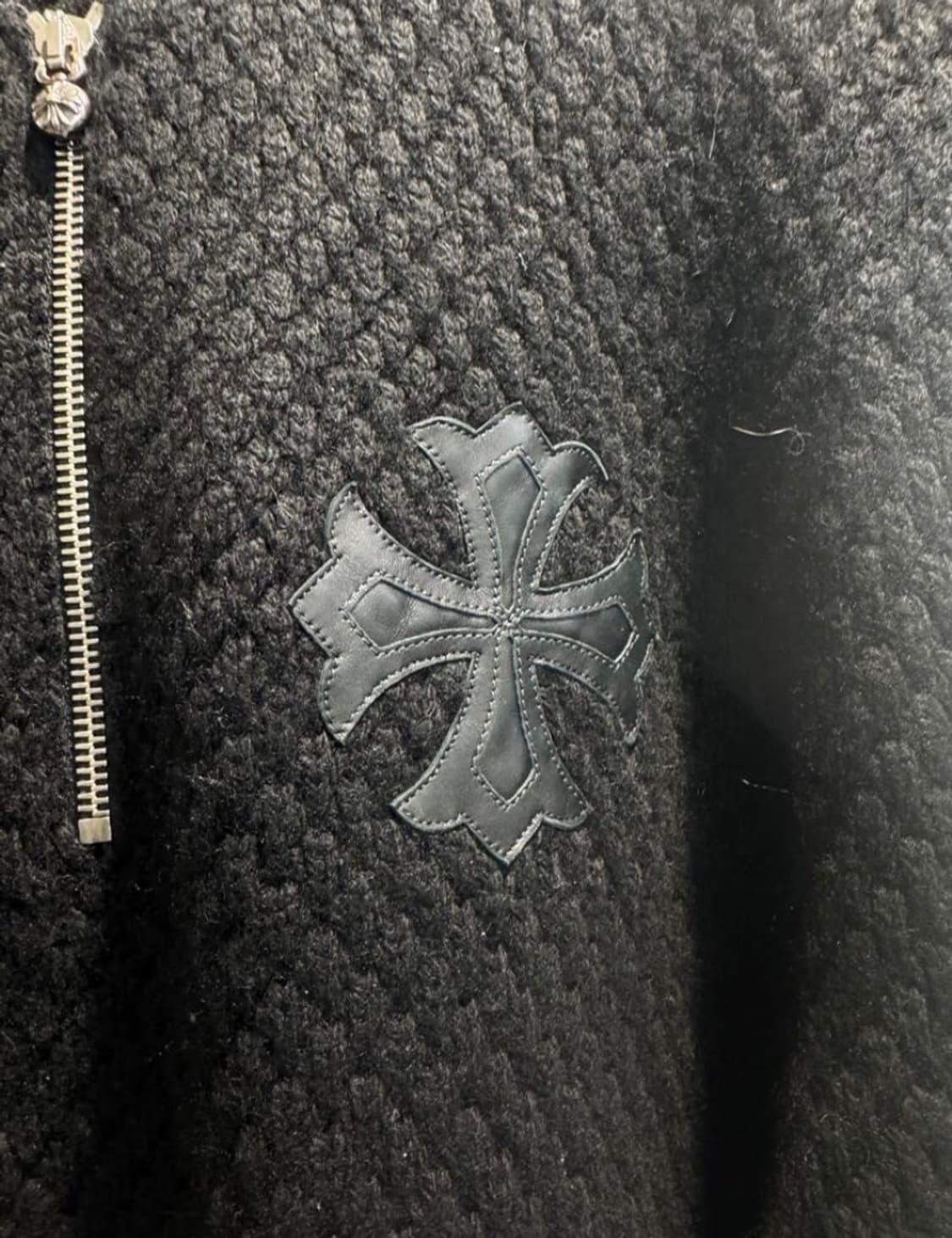 크롬하츠 캐시미어 하프 후드집업 아노락 상품이미지4