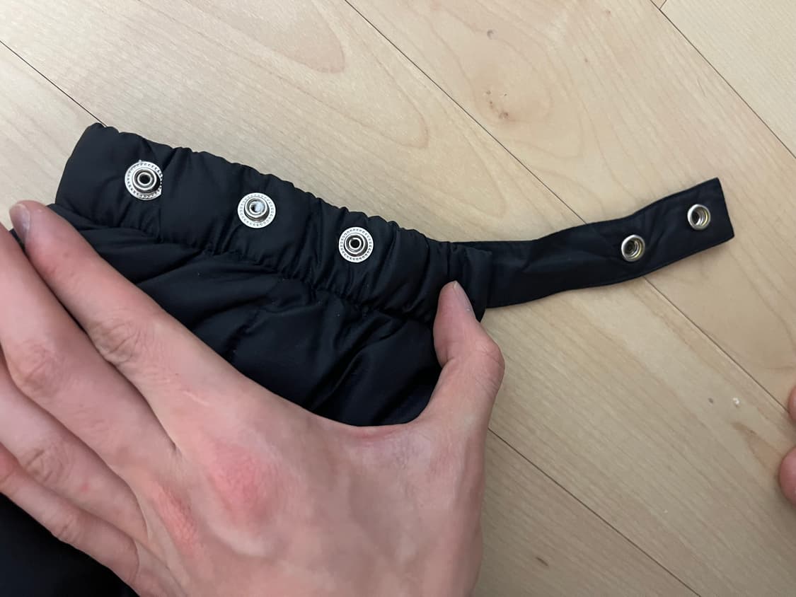 [m] 떠그클럽 케이브 다운자켓 패딩 블랙 상품이미지6