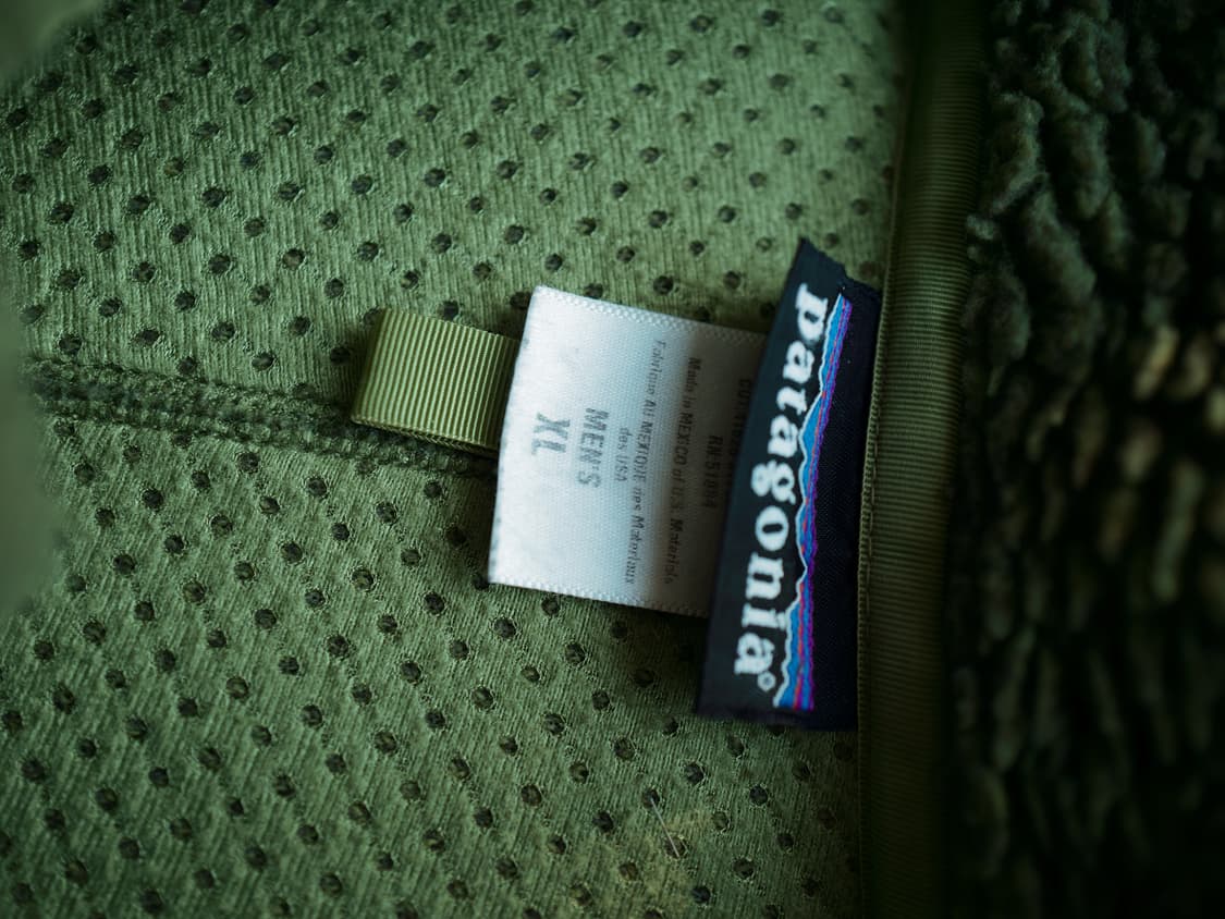 04년 파타고니아 딥파일 레트로 카디건 '모스그린' XL 상품이미지4