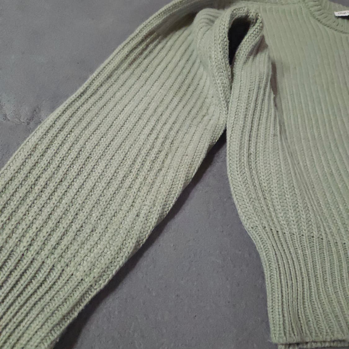 아워레가시 집업 랩 가디건 리파인드그린 쿼티디안 울 50 상품이미지7