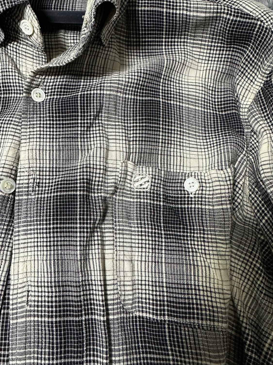 에르메네질도 제냐 체크 셔츠 남방 상품이미지5