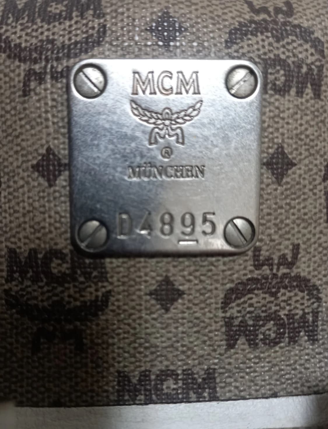 Mcm 엠씨엠 비세토스 보스턴백 브라운  상품이미지4
