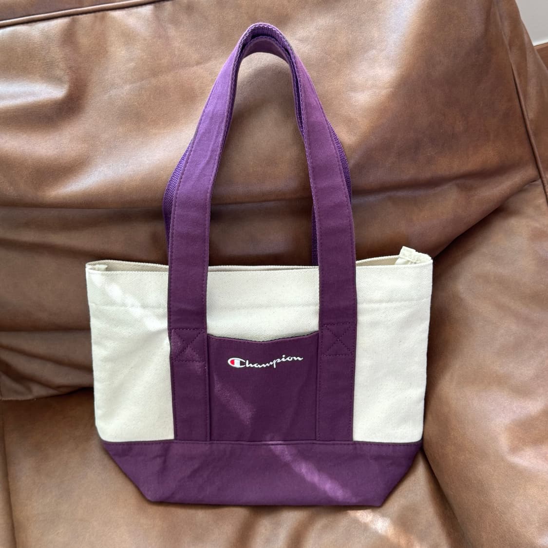 CHAMPION 챔피온 캔버스 토트백 상품이미지1