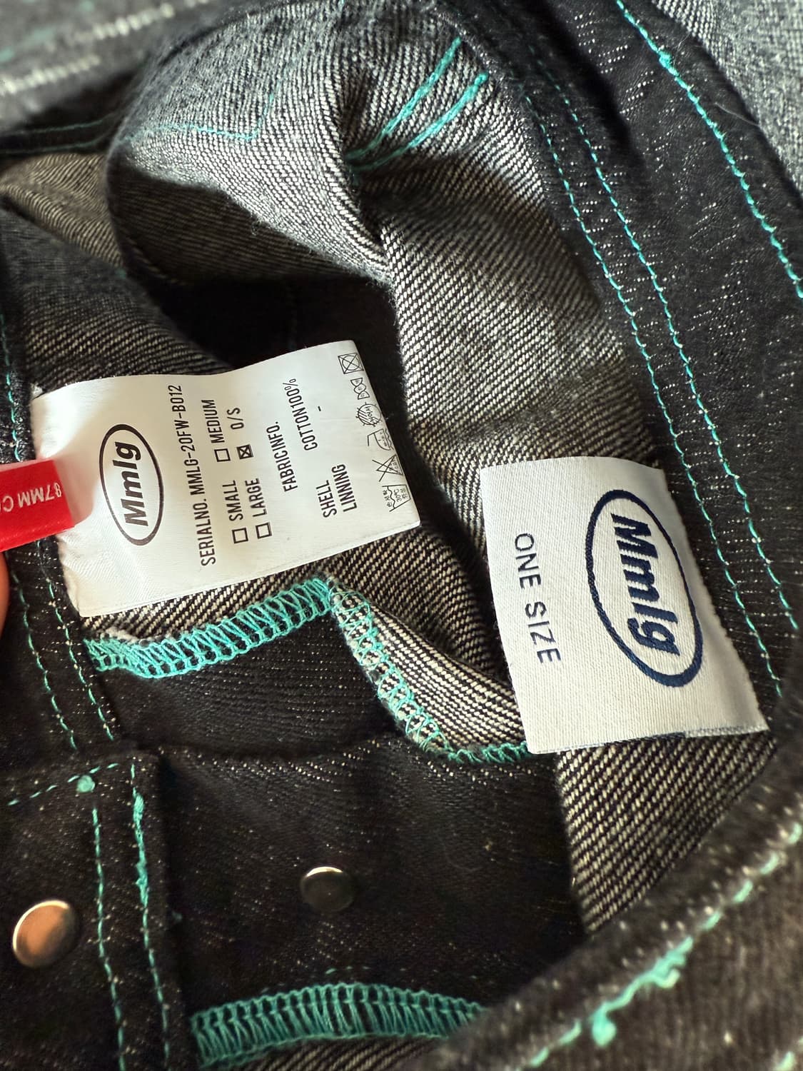 엠엠엘지(Mmlg) 멜빵 데님 스커트 상품이미지7