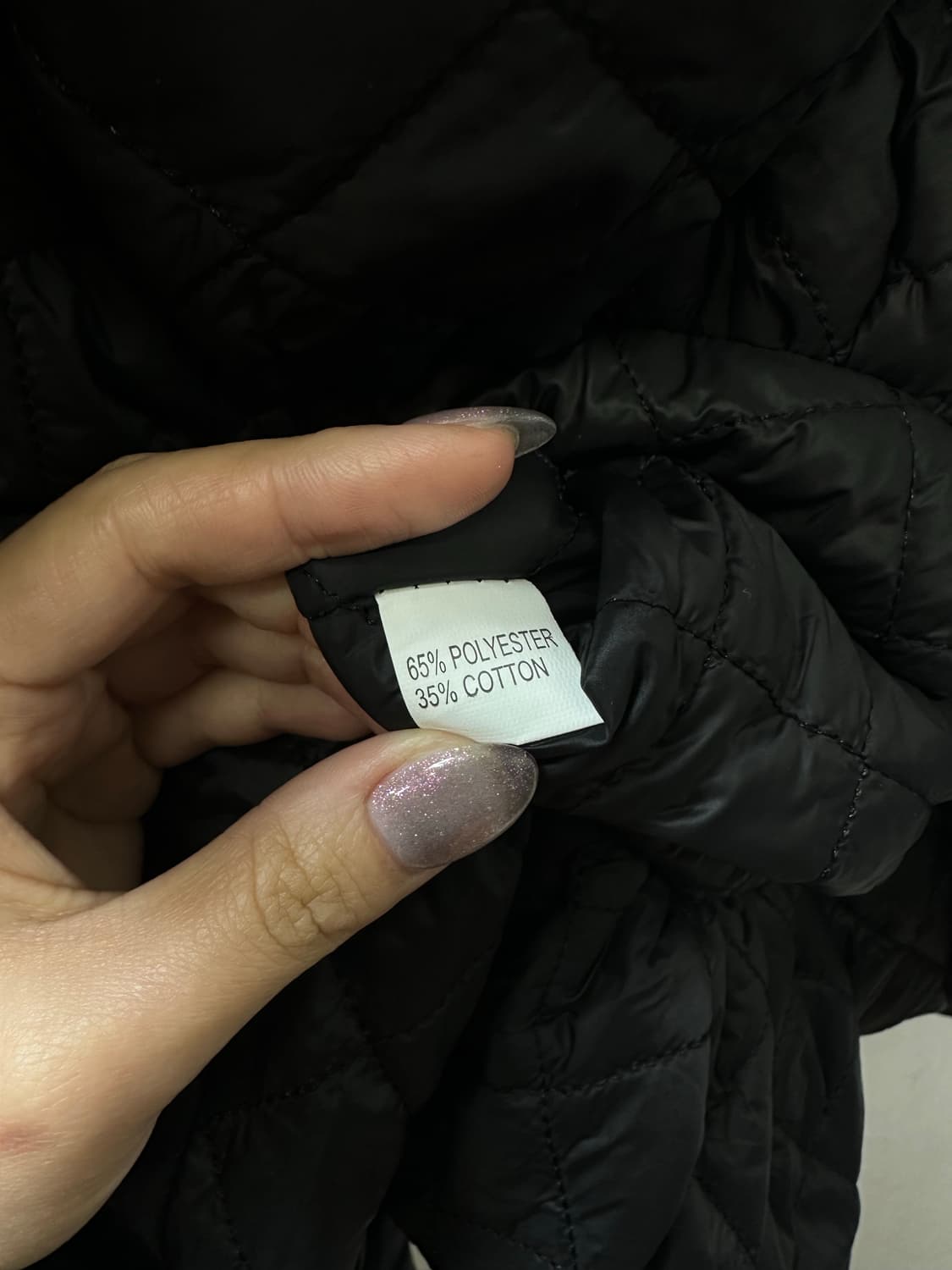 일본빈티지 블랙 패딩 퀼팅 프릴 블라우스 미니 원피스 상품이미지9