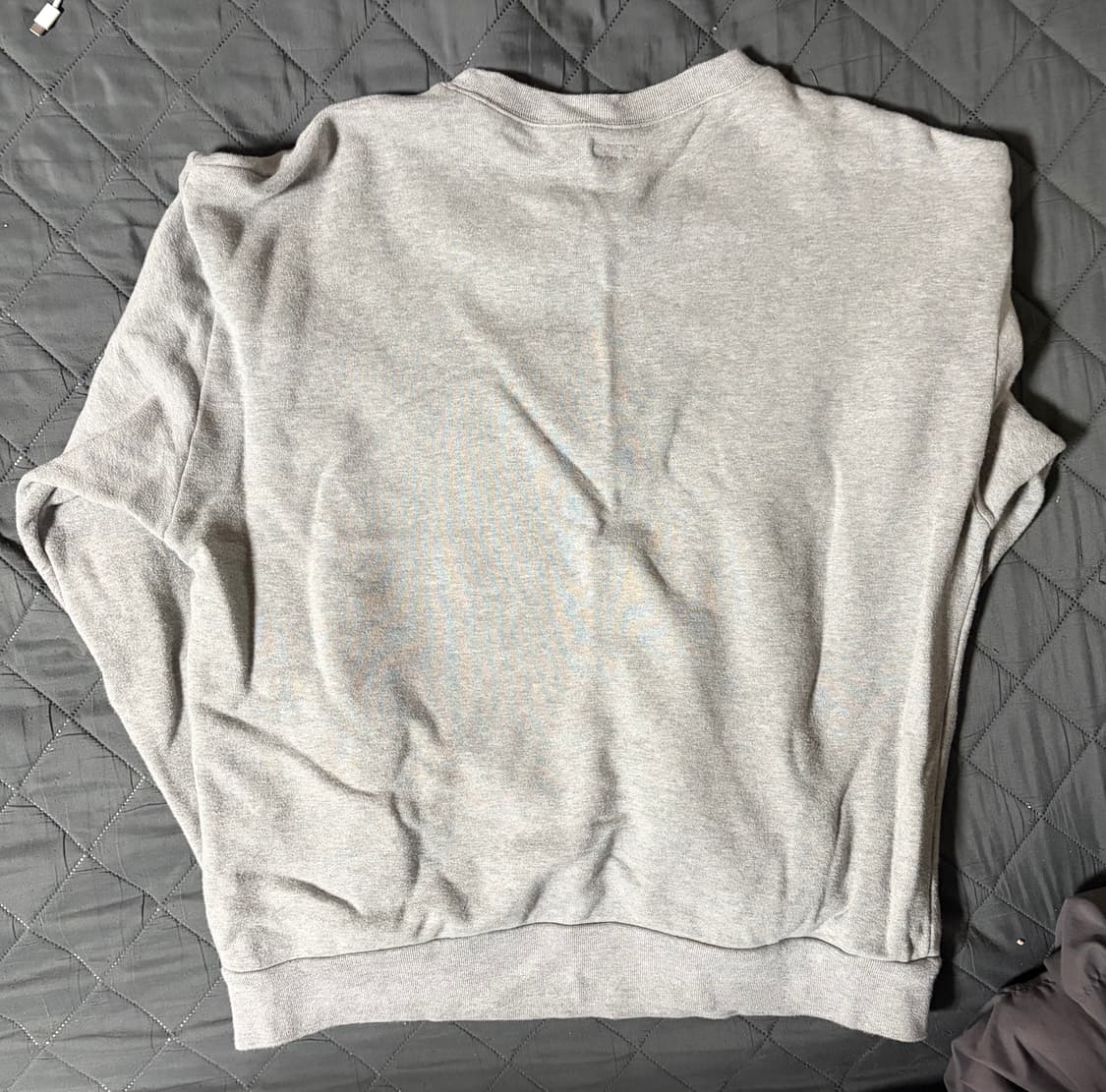 캐피탈 스마일 스웻 맨투맨 그레이 5사이즈 초판 상품이미지2