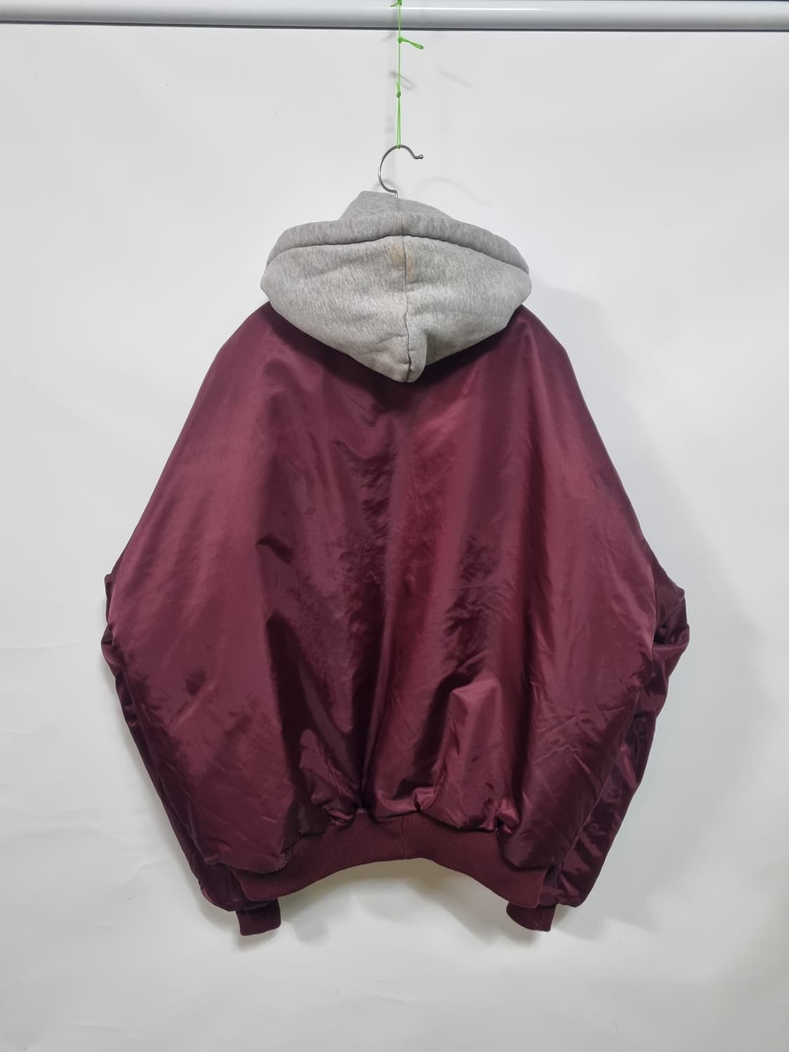 제곱 X2 양면 후드 오버핏 항공점퍼 상품이미지2