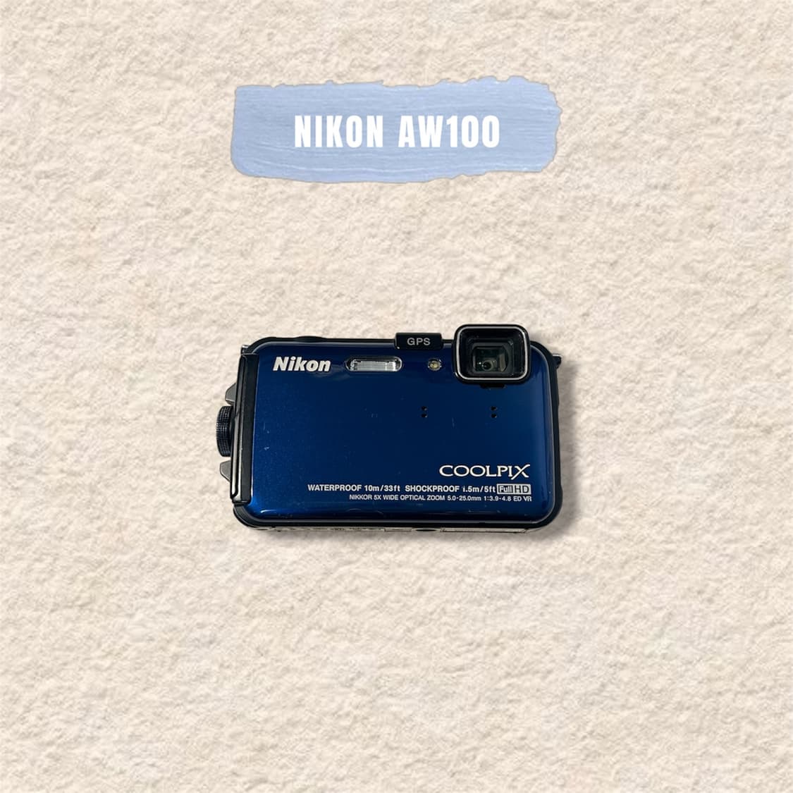니콘 쿨픽스 aw100 디카/디지털카메라 상품이미지1
