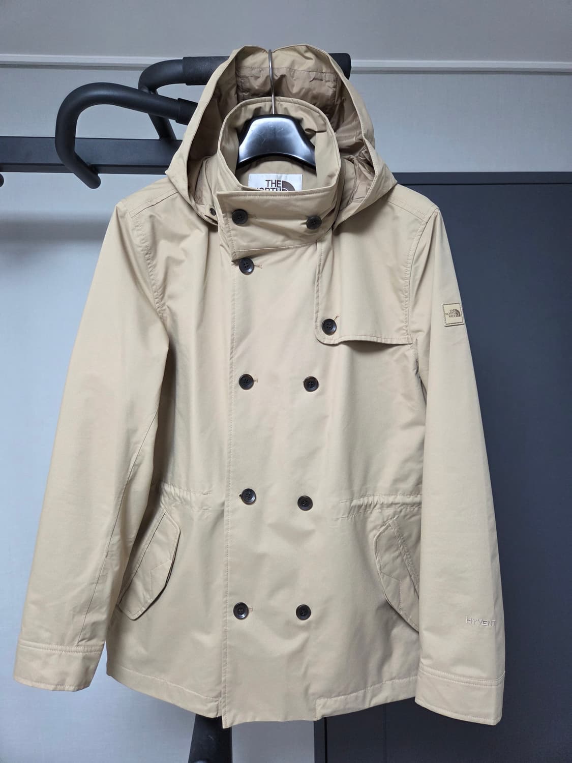 노스페이스 후드탈부착 하이벤트hyvent 바람막이 코트자켓 105XL판매 상품이미지2