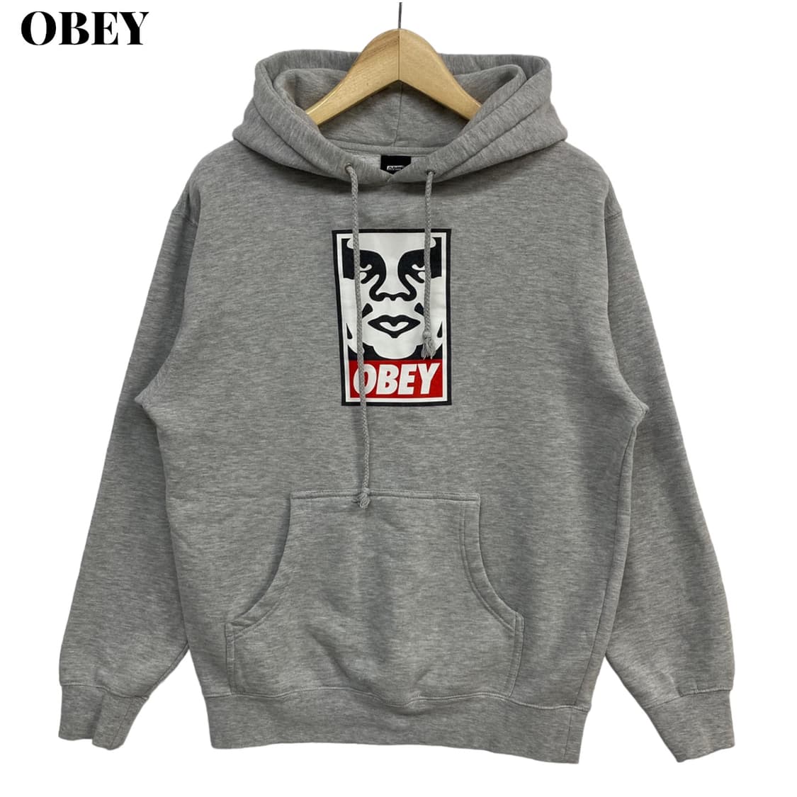 Obey face logo hoodie 상품이미지1