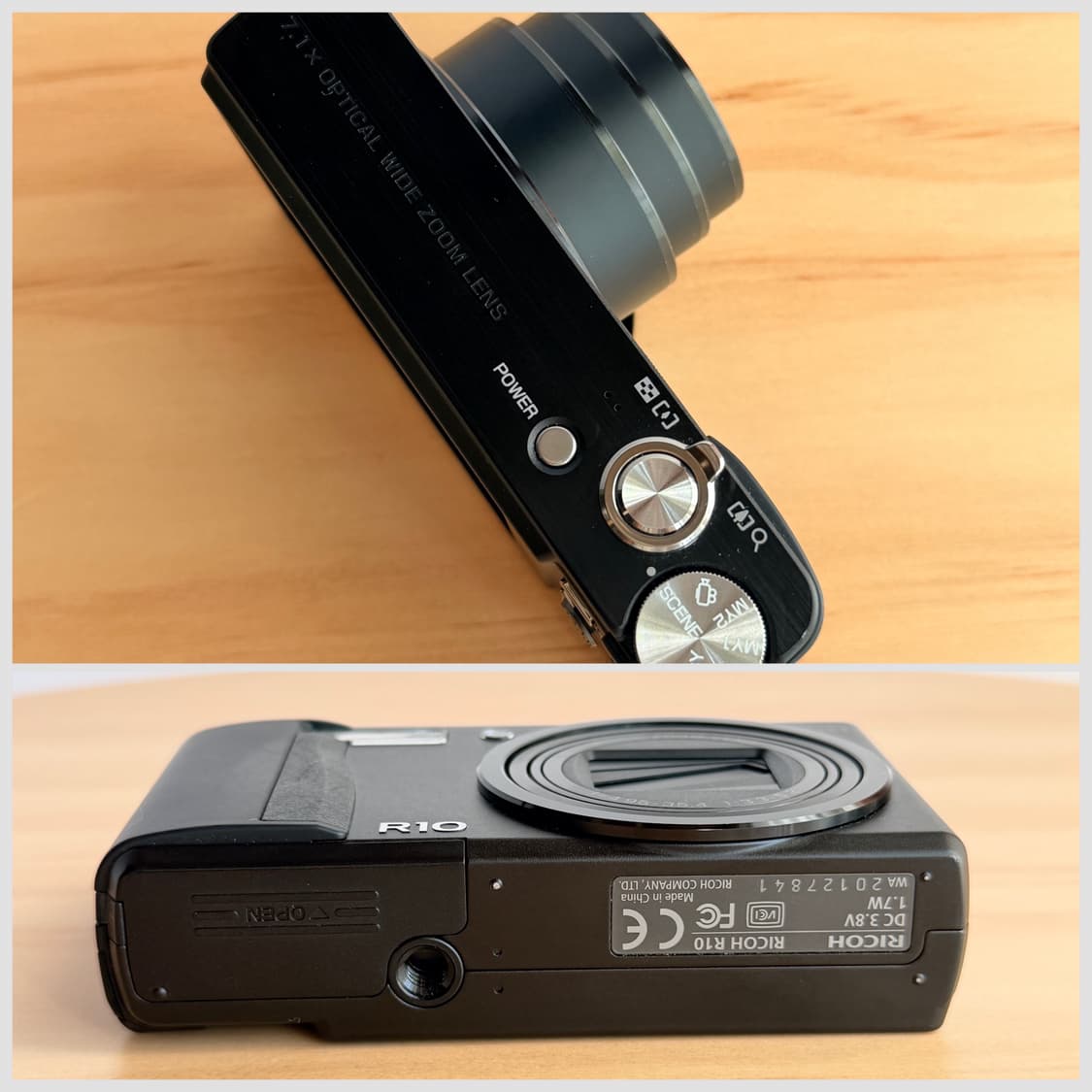 ✨레어 <A+급>풀세트 박스✨  Ricoh 리코 R10 블랙 상품이미지5