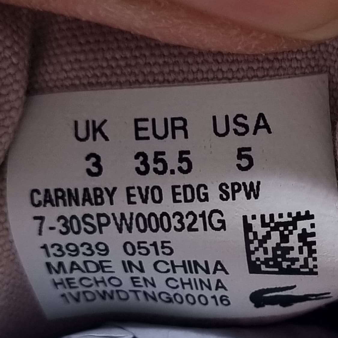 라코스테 여성스니커즈35.5 220 상품이미지6