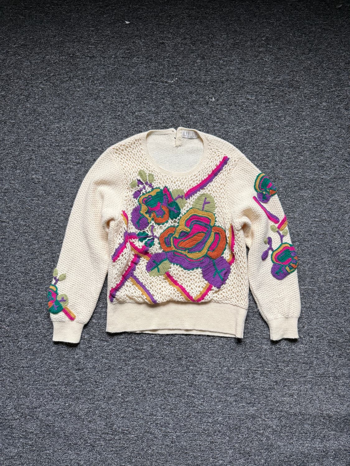 빈티지 자수 니트 상품이미지6